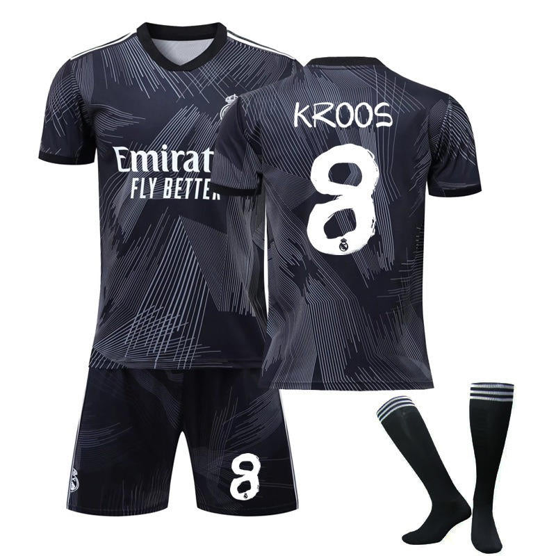 UONNO KROOS #8 Real Madrid 120th Anniversary Y3 Joint 22/23 Jersey Kit for Adult Kids