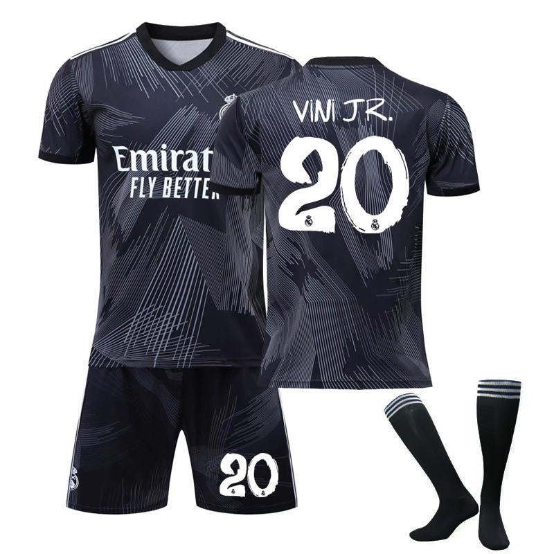 UONNO VINI JR #20 Real Madrid 120th Anniversary Y3 Joint 22/23 Jersey Kit for Adult Kids