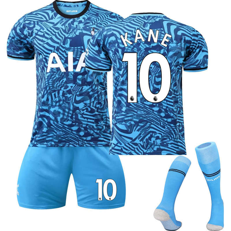 UONNO Hotspur F.C. Second Away Jersey 2022-23 KANE #10 Soccer Jersey Kids Adult Jersey Kits