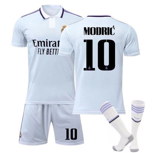 UONNO MODRIC #10 Liverpool Home Jersey 2022/23 Soccer Jersey Kit Football T-shirt Set For Adult Kids