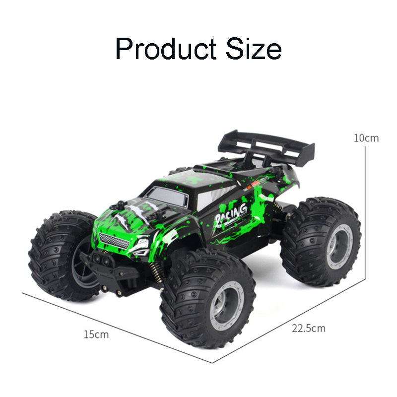 UONNO 2.4 GHz RC Off Road with LED Headlight All Terrain Car for Kid and Adults