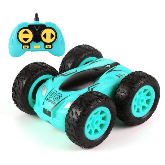 UONNO MINI Stunt RC Cars Double Sided Driving 360° Rotating for Boys & Girls-06 Green