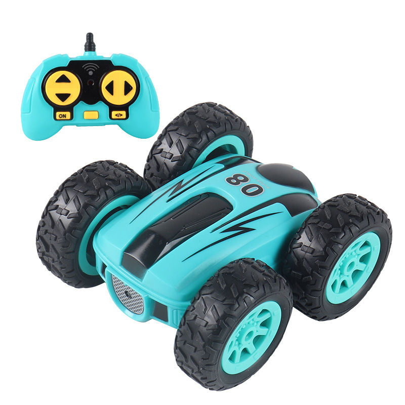 UONNO MINI Stunt RC Cars Double Sided Driving 360° Rotating for Boys & Girls-08 Green