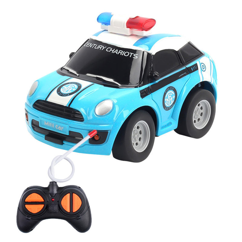 UONNO Mini Remote Control Car for Kids Battery Powered Chirstmas Gifts-Blue