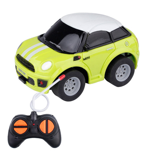 UONNO Mini Remote Control Car for Kids Battery Powered Chirstmas Gifts-Green