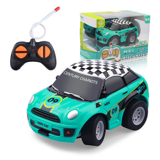 UONNO Mini Remote Control Car for Kids Battery Powered Chirstmas Gifts-S Blue