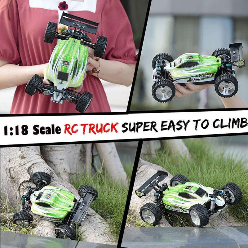 UONNO 4WD RC Car 1:18 Scale 70KM/H High Speed Off Road for Kids Adults