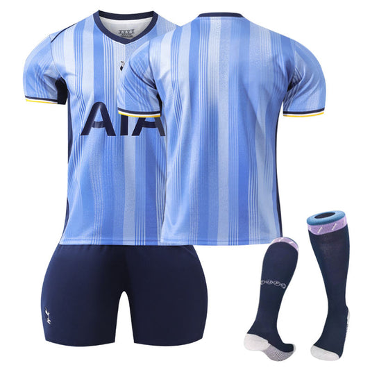 UONNO Spurs Away Soccer Jersey for Kids Adult 3 Pcs Training Outfits