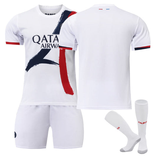 UONNO Paris Away Soccer Jersey for Kids Adult 3 Pcs Training Outfits